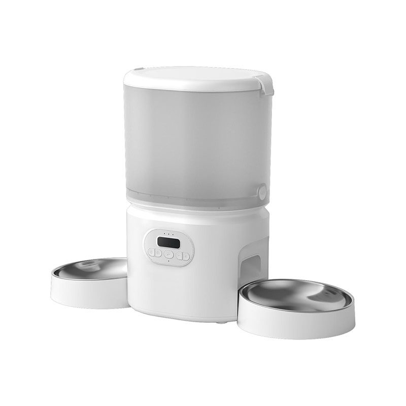 LYFD004 Кормушка с двумя мисками для двух питомцев, 5 л (1)
